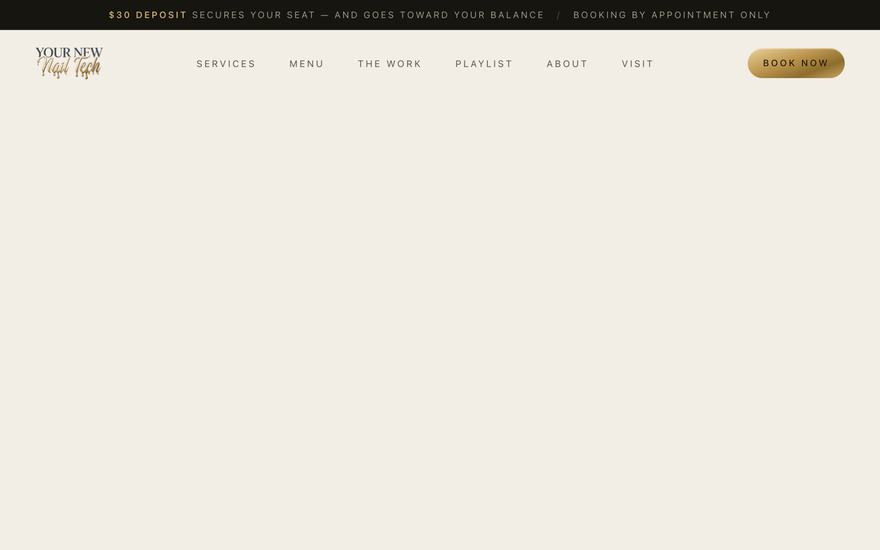Your New Nail Tech site